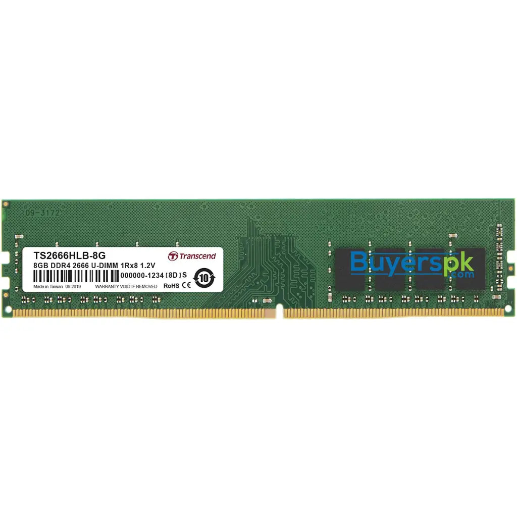 Transcend Desktop Ram 8gb Ts2666hlb-8g - RAM Price in Pakistan Transcend Desktop Ram 8gb Ts2666hlb-8g - RAM Price in Pakistan